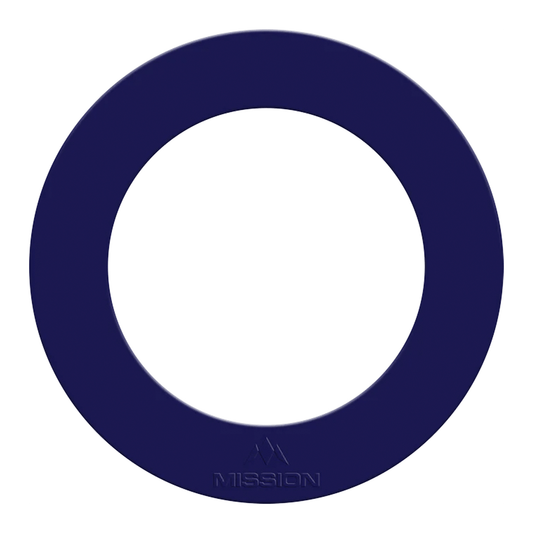 Mission Embossed Logo Heavy Duty Dartboard Surround Blue Boards