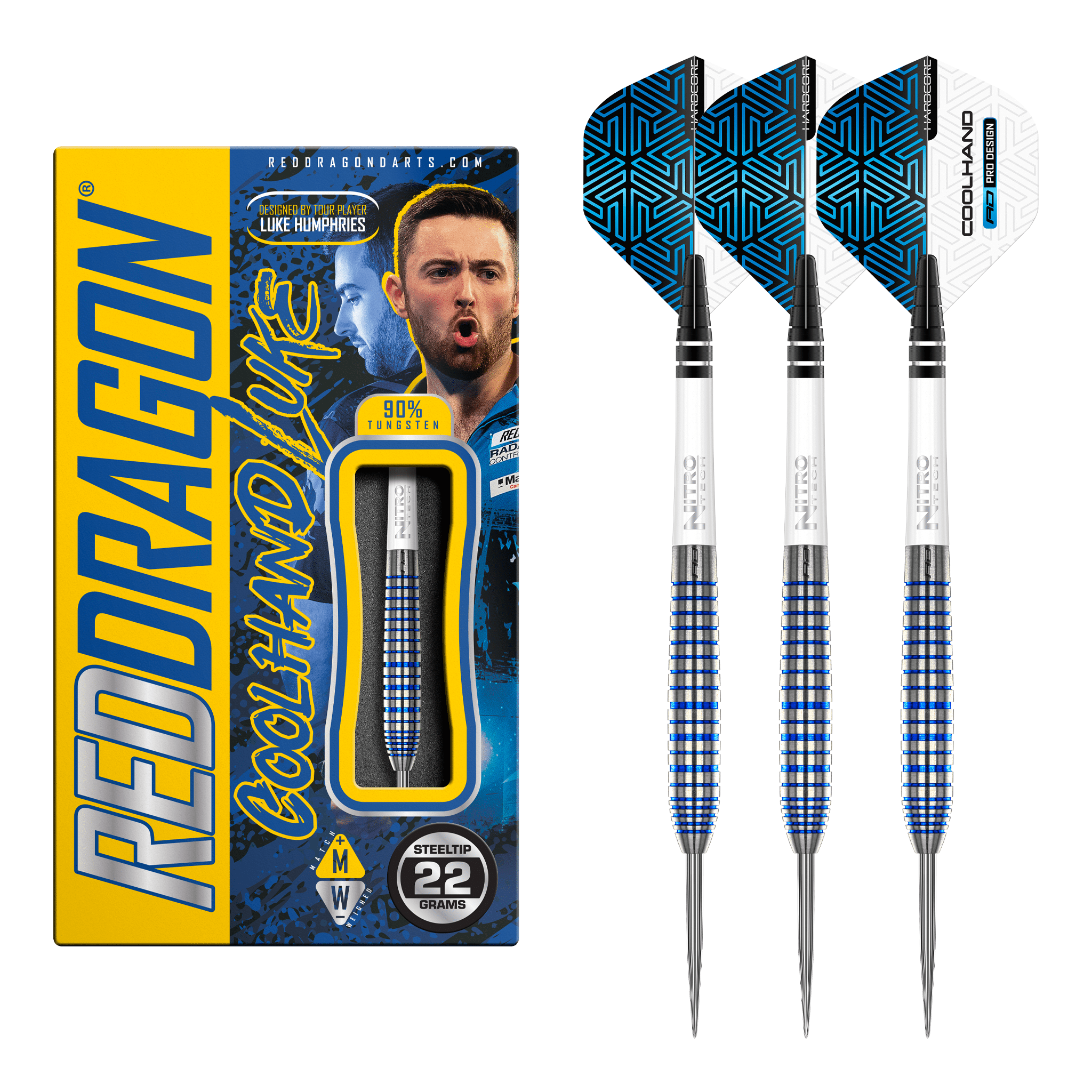 Red Dragon Luke Humphries TX3 Gold SE % 90 Tungsten Çelik Uçlu Dart Oku Red Dragon Luke Humphries TX3 Gold SE % 90 Tungsten Çelik Uçlu Dart Oku