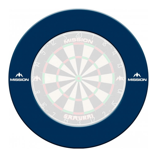 Mission Heavy Duty Dartboard Surround Blue Boards