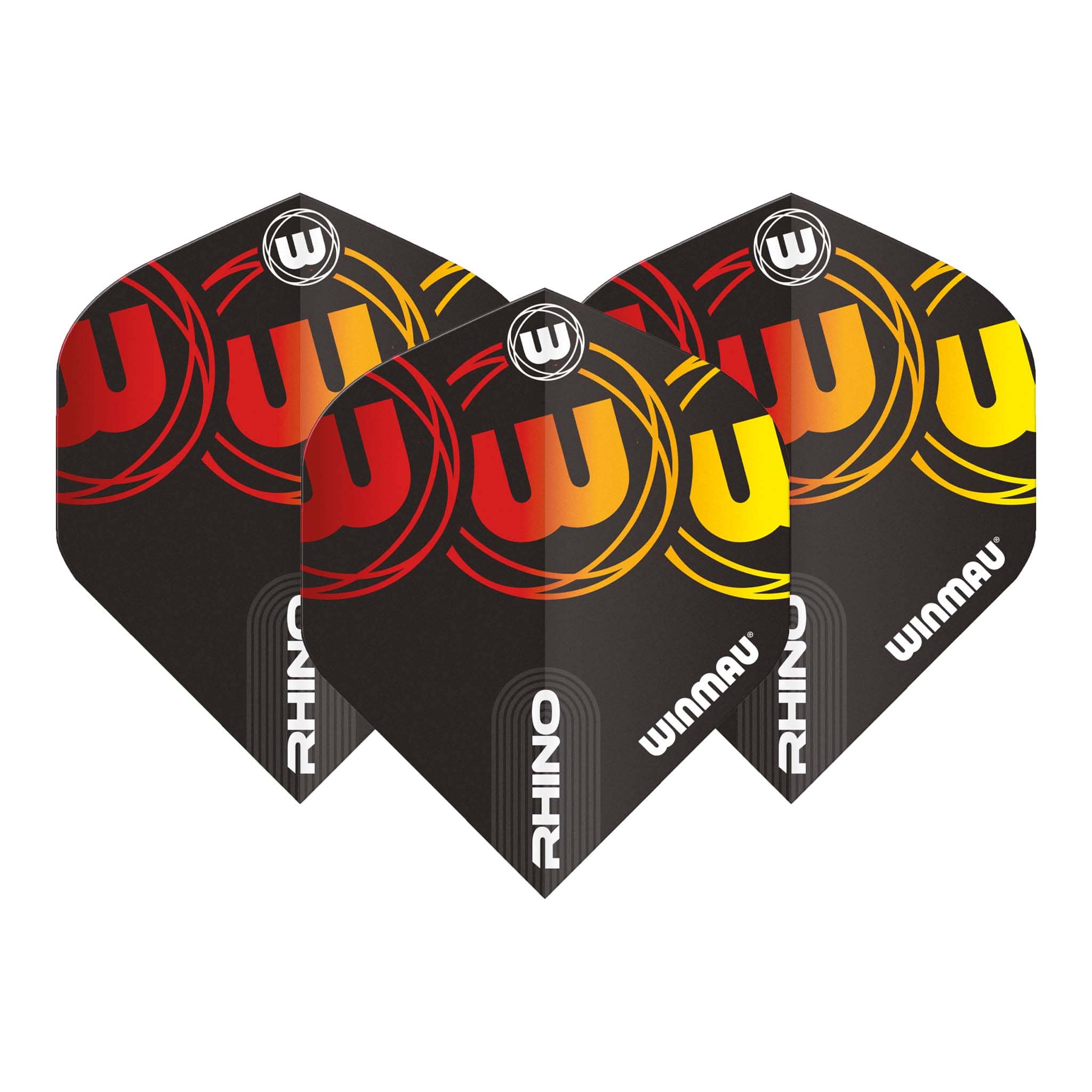 Produktbild von Winmau Rhino Palladium Flight Standard Weiß-grün
