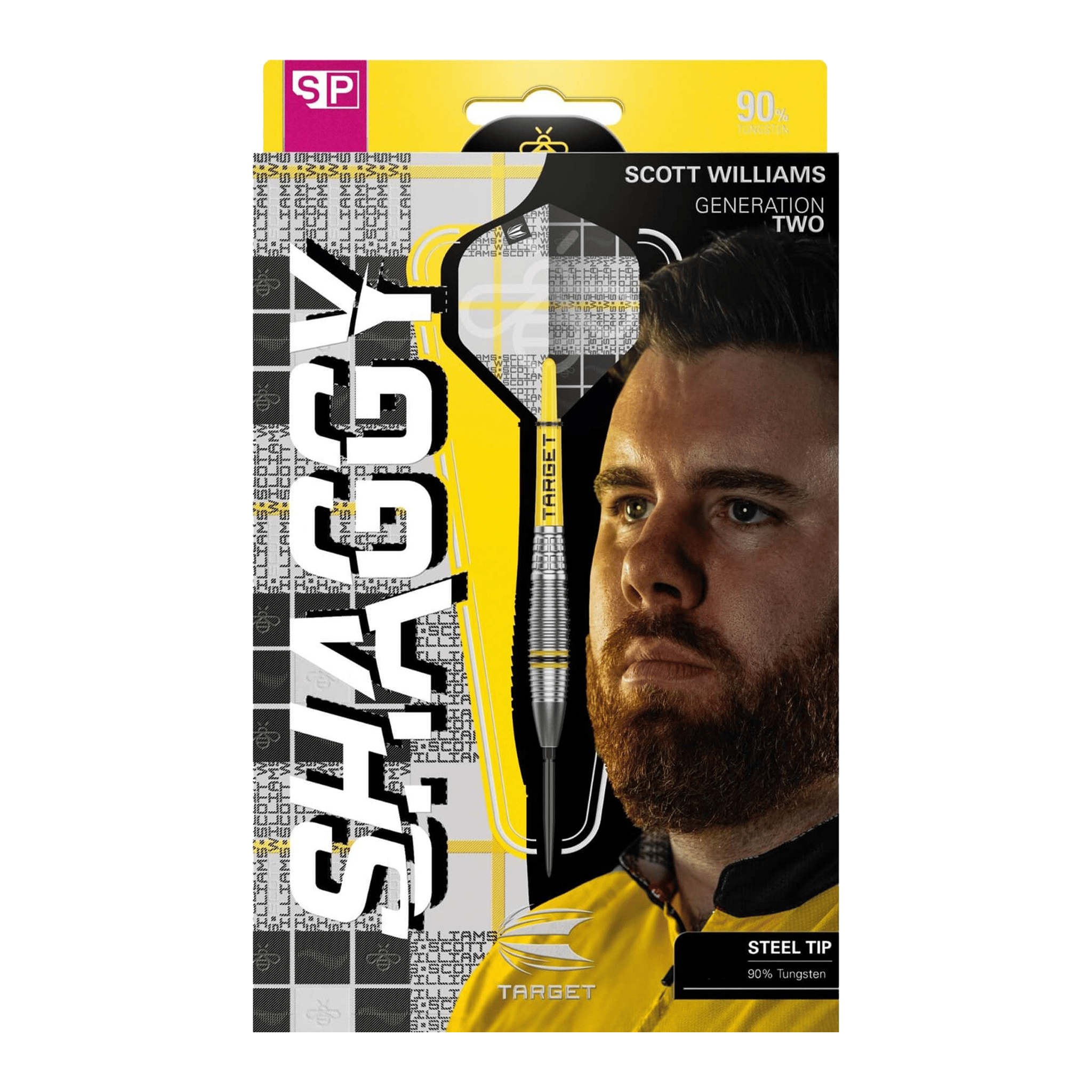 Scott Williams Gen 2 Swiss Point - 90% Tungsten Steel Tip Darts