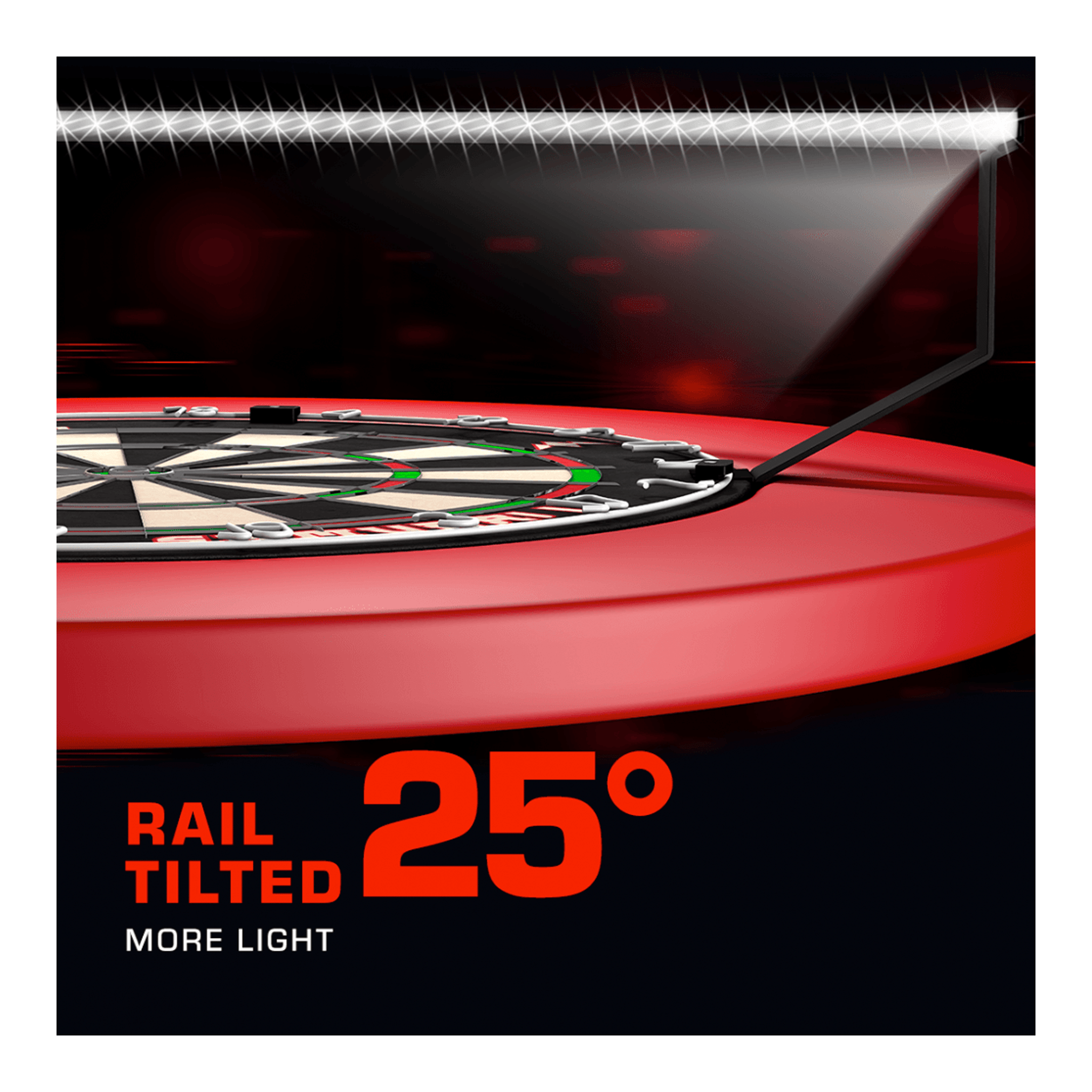 dartsonlinecomau Samurai 4 Dartboard, Surround & Torus 100 Light Bundle product