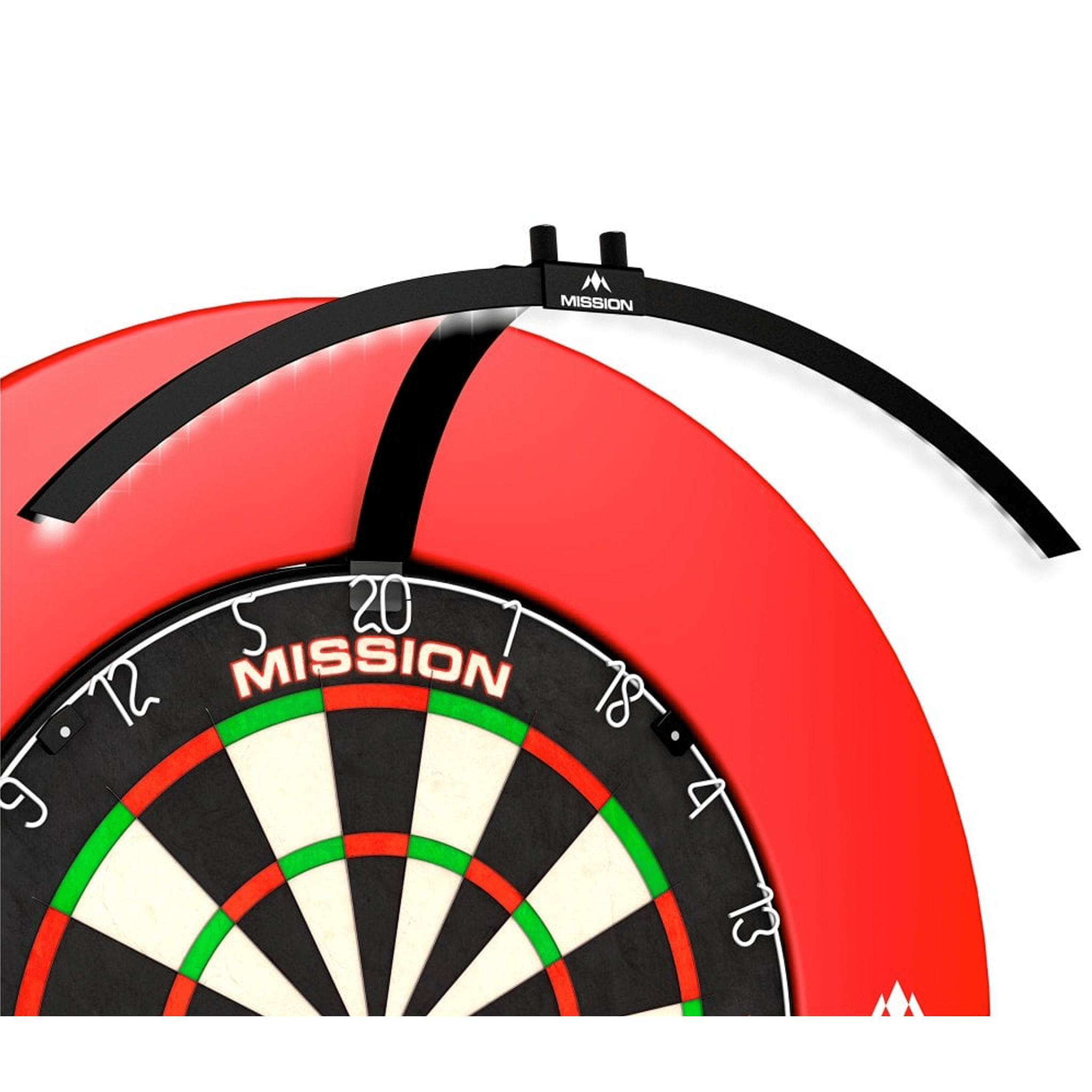 dartsonlinecomau Samurai 4 Dartboard, Surround & Torus 100 Light Bundle product
