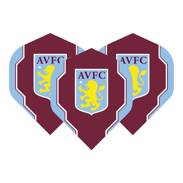 EPL Official Aston Villa FC - Dart Flights No. 2 / Badge Flights