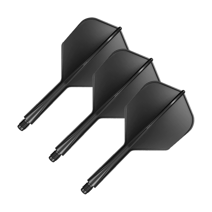 Goat A1R - All In One Flight & Shaft Standard / Intermediate (26mm) / Black Flights & Shafts