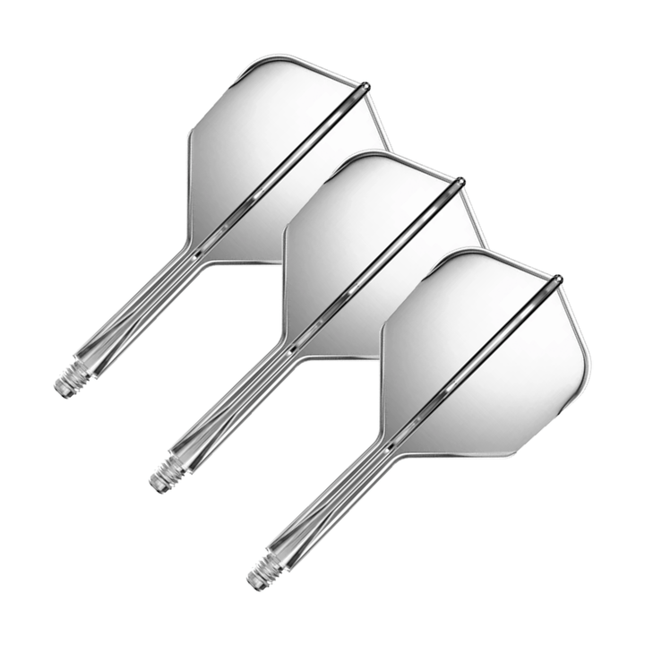 Goat A1R - All In One Flight & Shaft Standard / Intermediate (26mm) / Clear Flights & Shafts