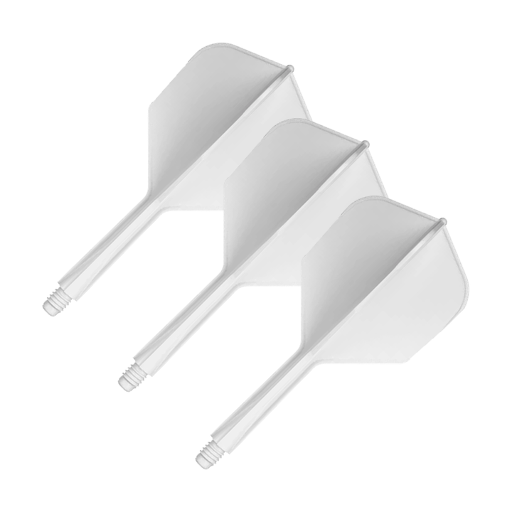 Goat A1R - All In One Flight & Shaft Standard / Intermediate (26mm) / White Flights & Shafts