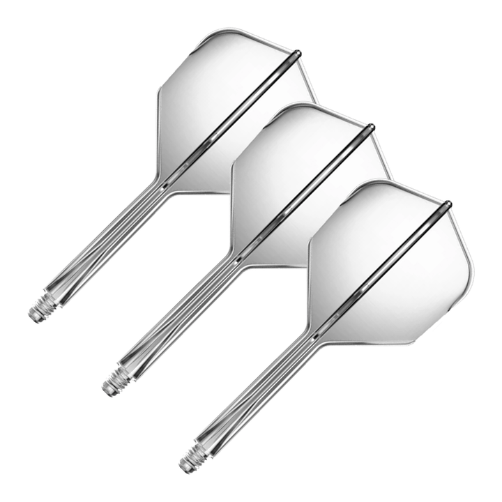 Goat A1R - All In One Flight & Shaft Standard / Medium (33mm) / Clear Flights & Shafts