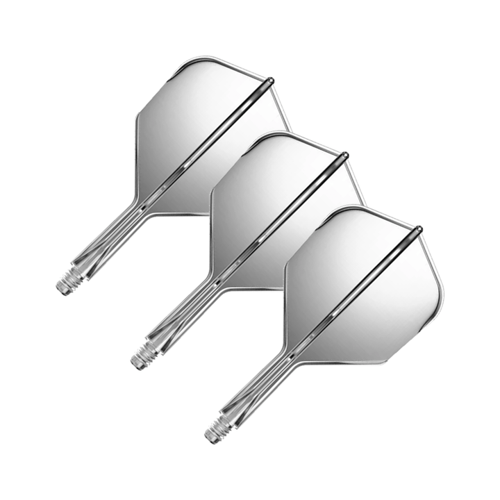 Goat A1R - All In One Flight & Shaft Standard / Short (19mm) / Clear Flights & Shafts