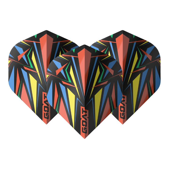 Goat Athlete - Dart Flights Standard / Red Flights & Shafts