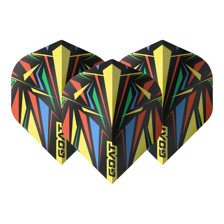 Goat Athlete - Dart Flights Standard / Yellow Flights & Shafts