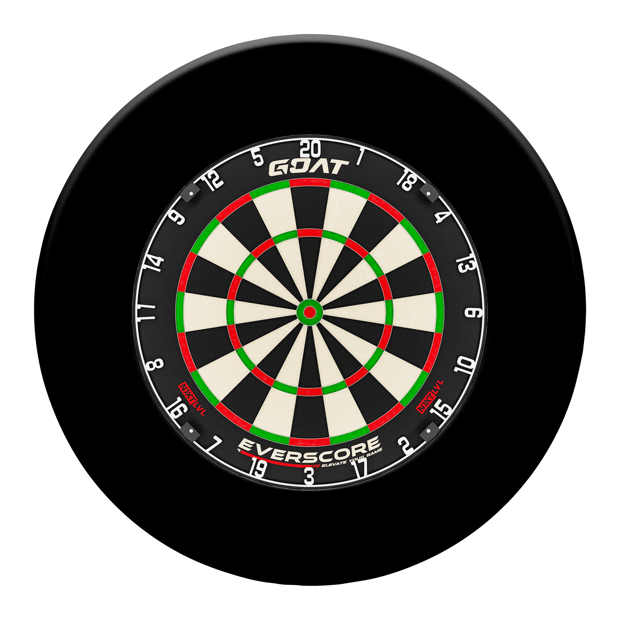 Goat Everscore NXT LVL Dartboard & Surround Bundle Dartboard Bundles