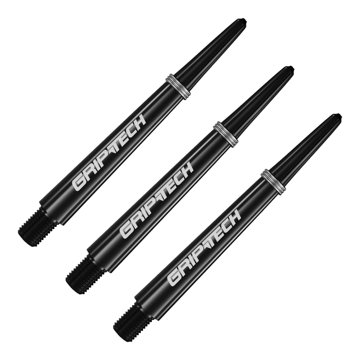 Goat Griptech - Dart Shafts Medium (48mm) / Black Flights & Shafts