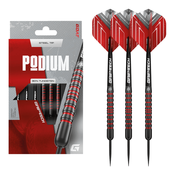Goat Podium Black - 80% Tungsten Steel Tip Darts 20 Grams Darts