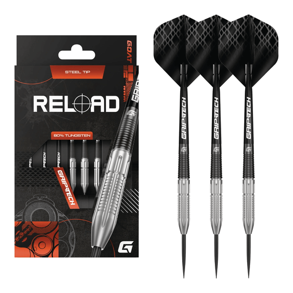 Goat Reload - 80% Tungsten Steel Tip Darts 23 Grams Darts