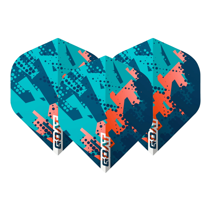 Goat Traction - Dart Flights Standard / Blue Flights & Shafts