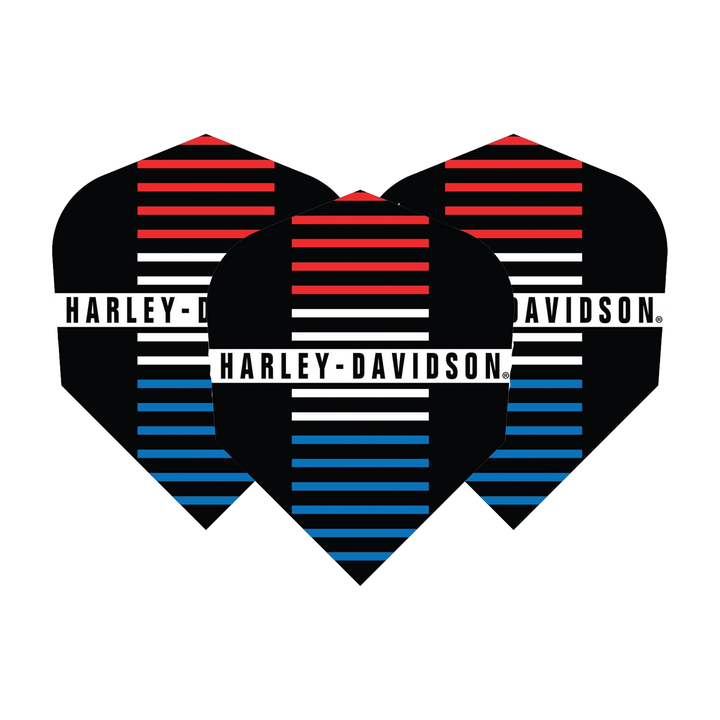 Harley-Davidson Retro - Dart Flights No. 6 / Retro Flights & Shafts