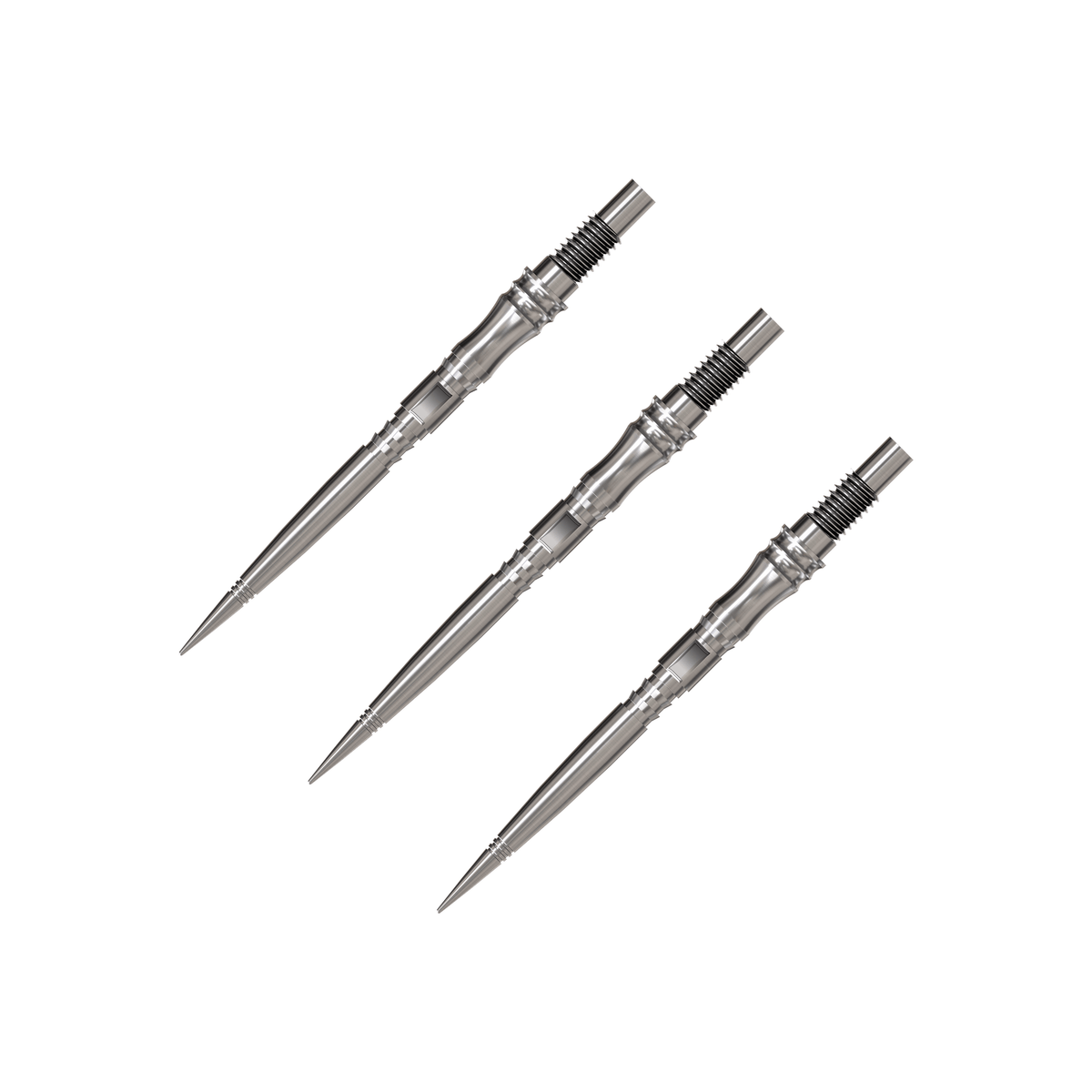 Harrows Apex Axis Elite Series - Quick Point Dart Points 30mm / Silver Dart Points