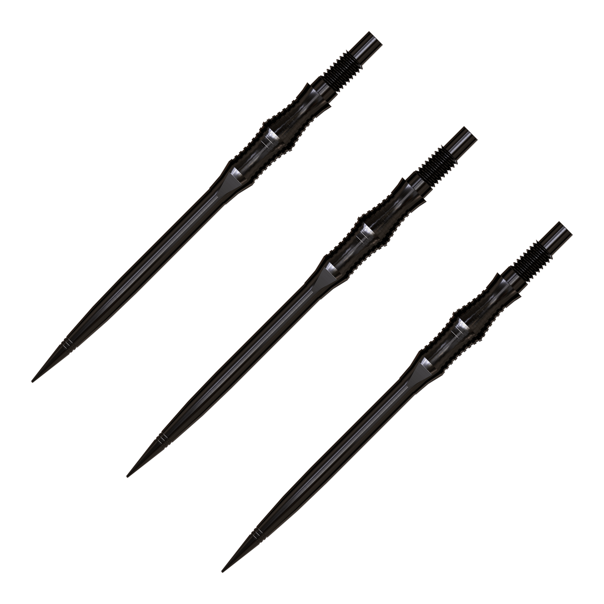 Harrows Apex Spire Elite Series - Quick Point Dart Points 40mm / Black Dart Points
