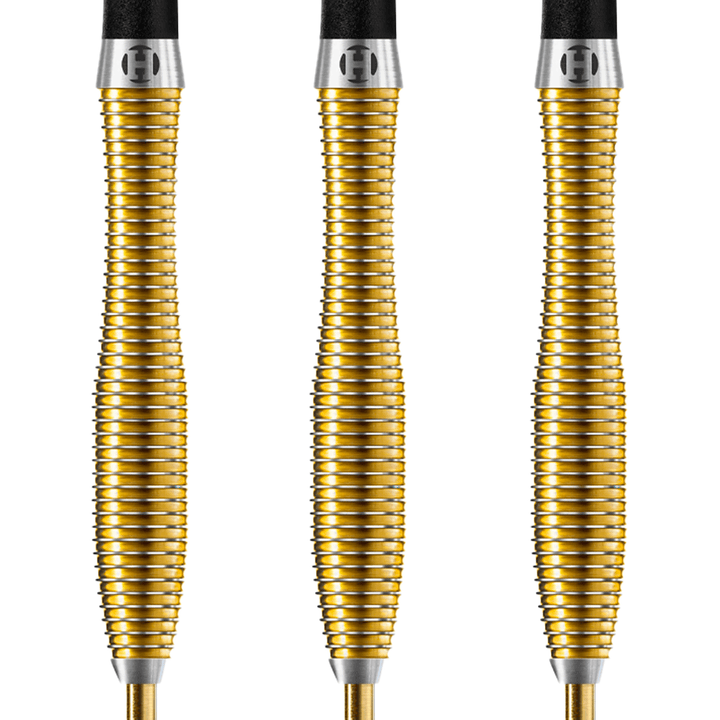 Harrows V-Wing Gold Titanium Anniversary Edition - 90% Tungsten  Steel Tip Darts Darts