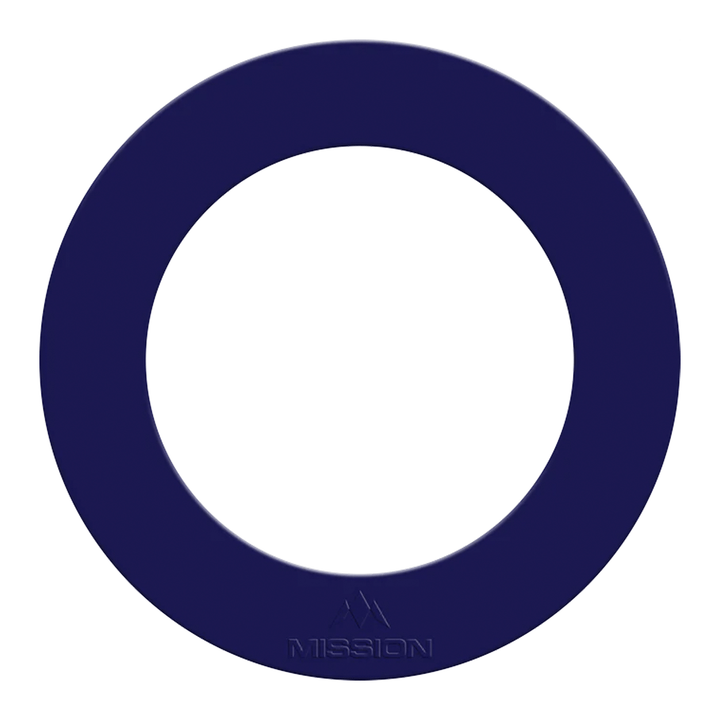 Mission Embossed Logo Heavy Duty Dartboard Surround Blue Boards