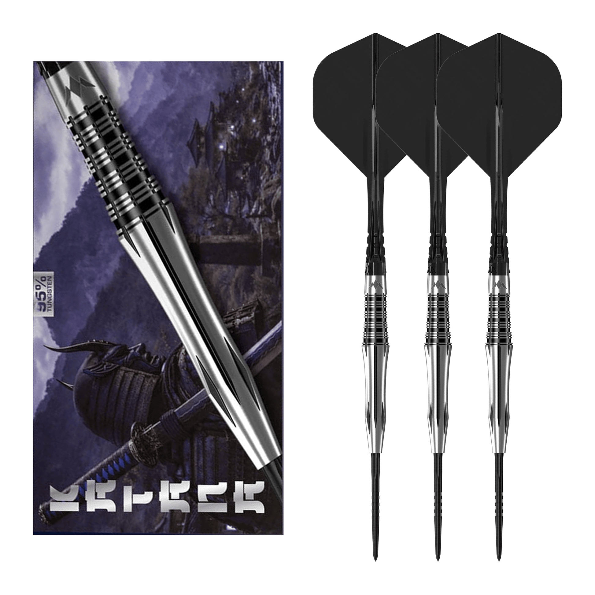 Mission Katana - 95% Tungsten Steel Tip Darts 22 Grams Darts