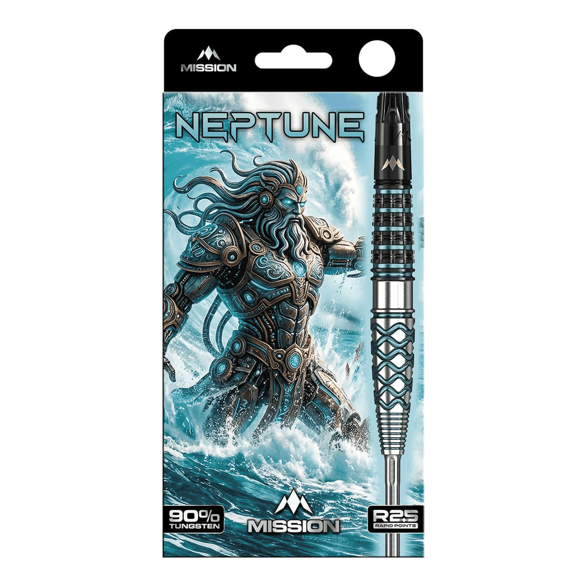 Mission Neptune R2.5 Rapid Point - 90% Tungsten Steel Tip Darts Darts