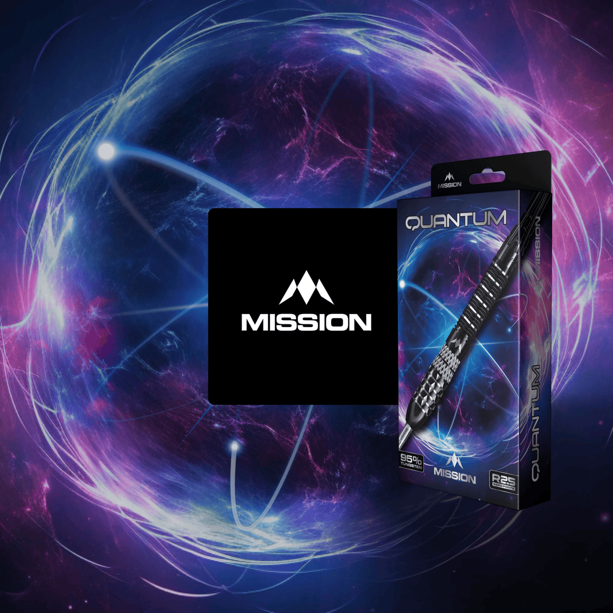 Mission Quantum R2.5 Rapid Point - 95% Tungsten Steel Tip Darts Darts
