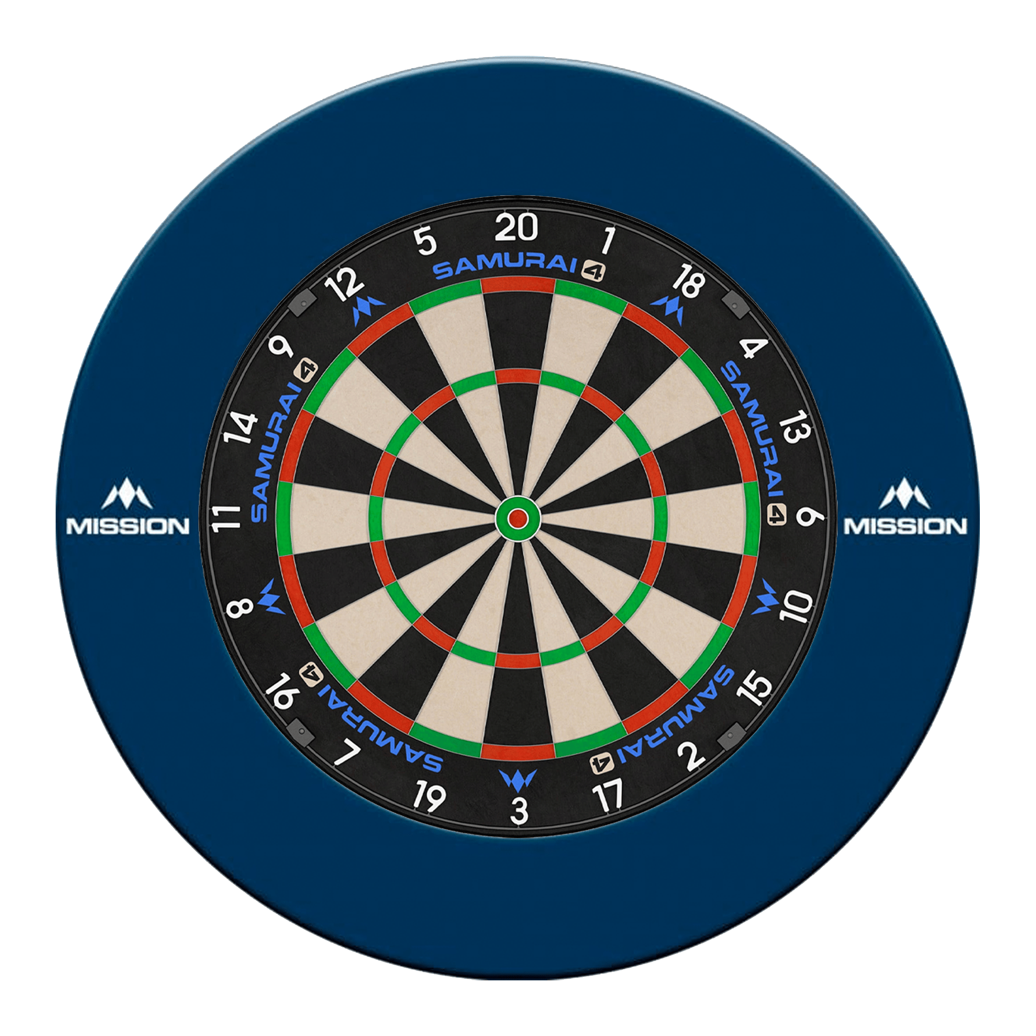 Mission Samurai 4 Dartboard & Surround Bundle Dartboard Bundles