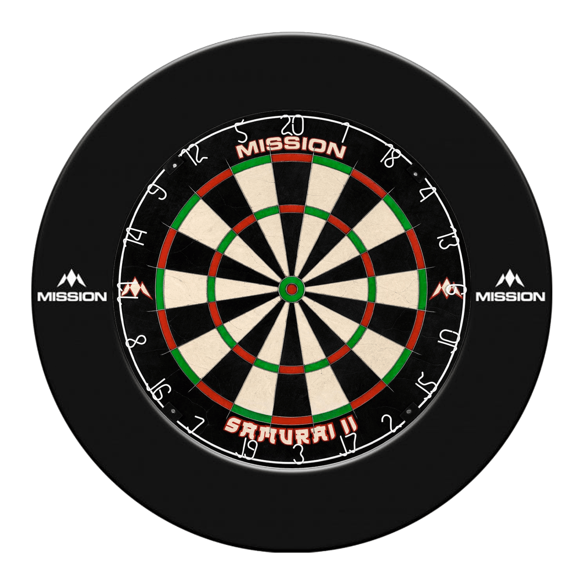 Mission Samurai II Dartboard & Surround Bundle Dartboard Bundles