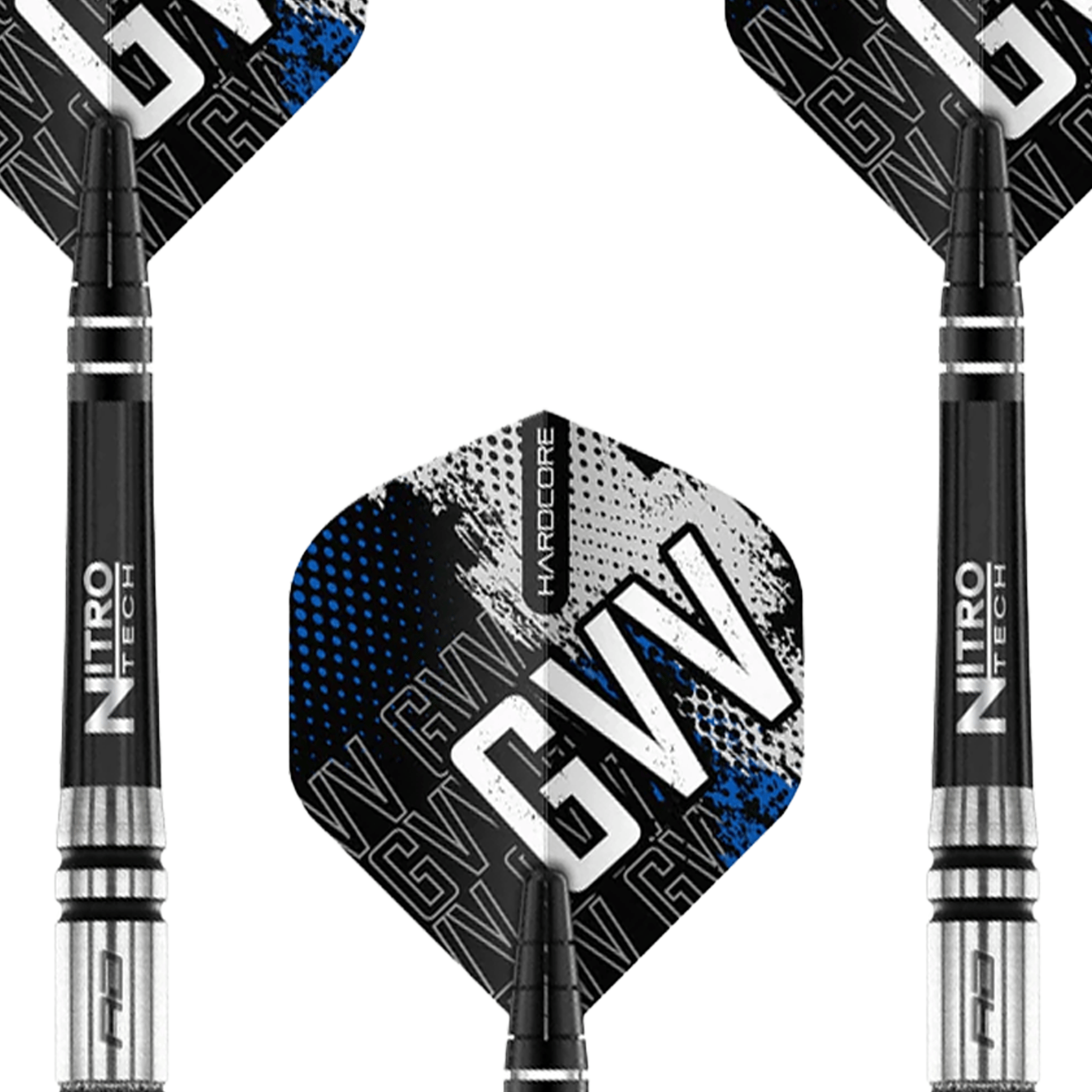 Red Dragon Gian Van Veen Tour Edition - 90% Tungsten Steel Tip Darts 22 Grams Darts