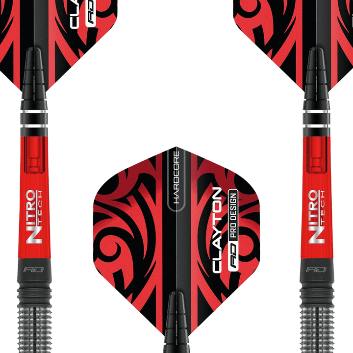 Red Dragon Jonny Clayton Hiraeth - 90% Tungsten Steel Tip Darts Darts