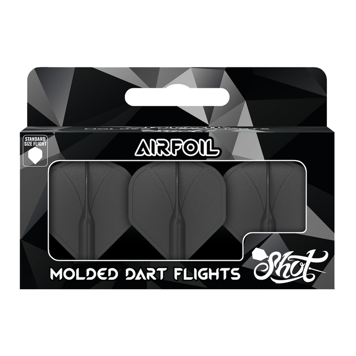 Shot Airfoil - Moulded Dart Flights Flights & Shafts