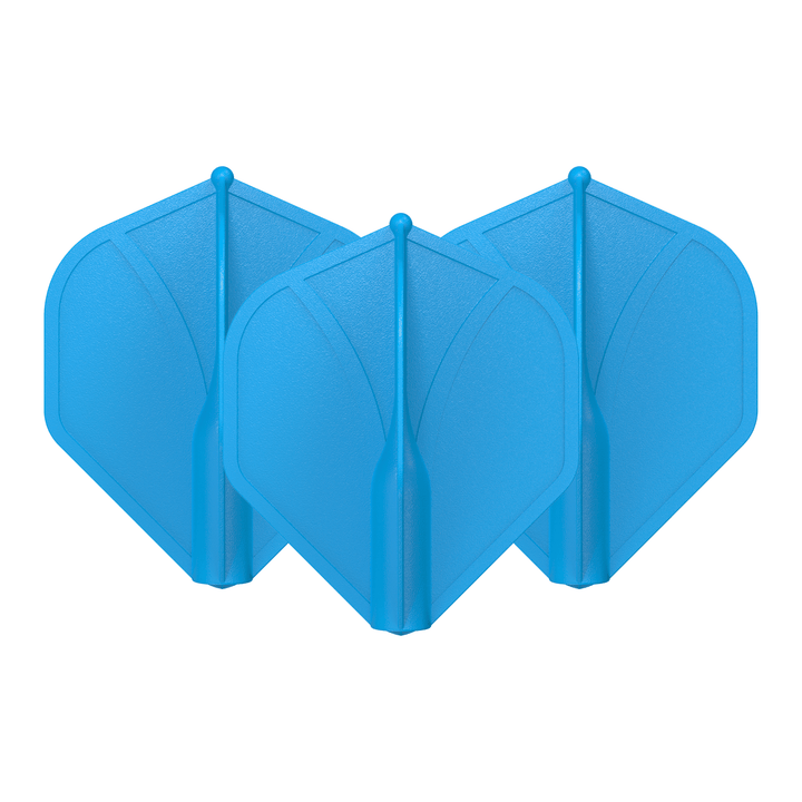 Shot Airfoil - Moulded Dart Flights Standard / Blue Flights & Shafts