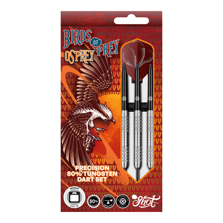 Shot Birds Of Prey Osprey -  80% Tungsten Steel Tip Darts Darts