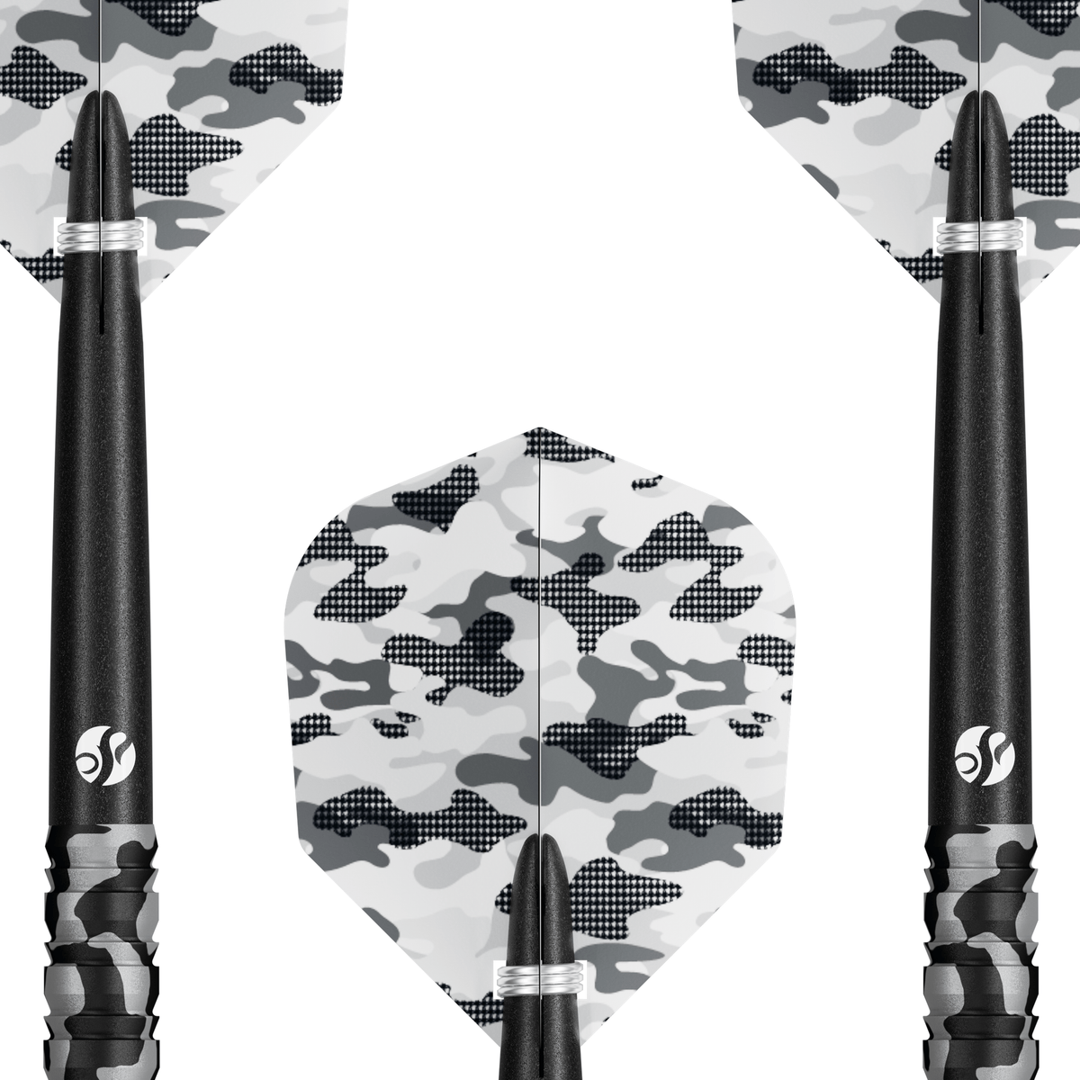 Shot Camo Polar Turbo Point - 90% Tungsten Steel Tip Darts Darts