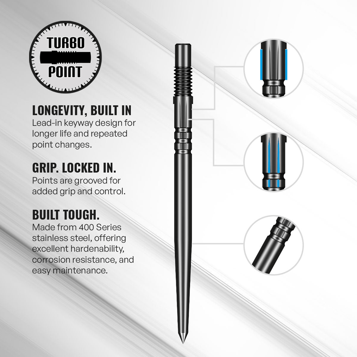 Shot Kapene Gold Ti  - Turbo Dart Points Dart Points