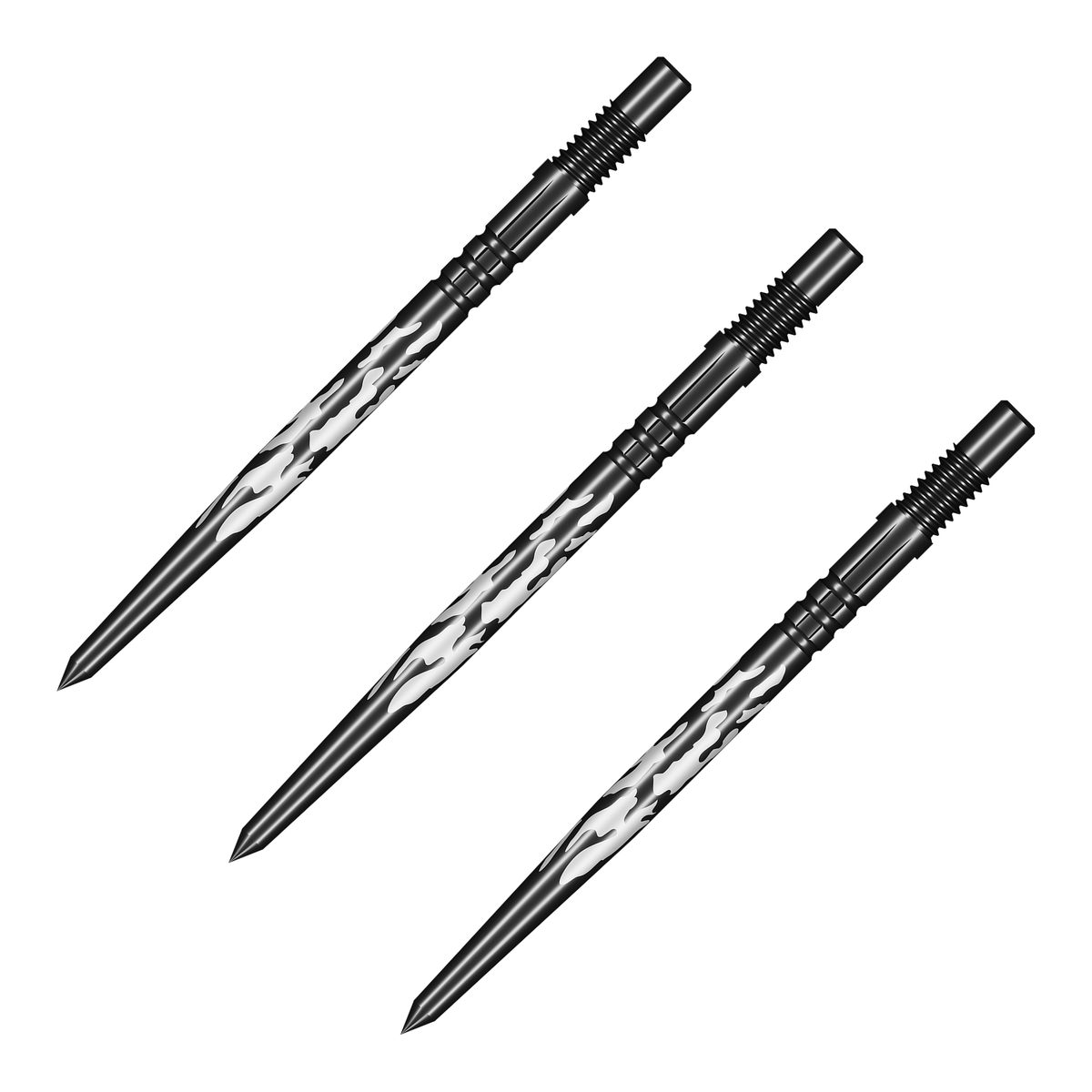 Shot Shadow Black - Turbo Dart Points 40mm Dart Points