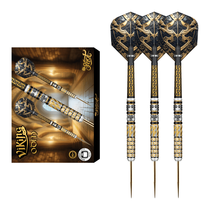 Shot Viking Odin - 90% Tungsten Steel Tip Darts 23 Grams Darts