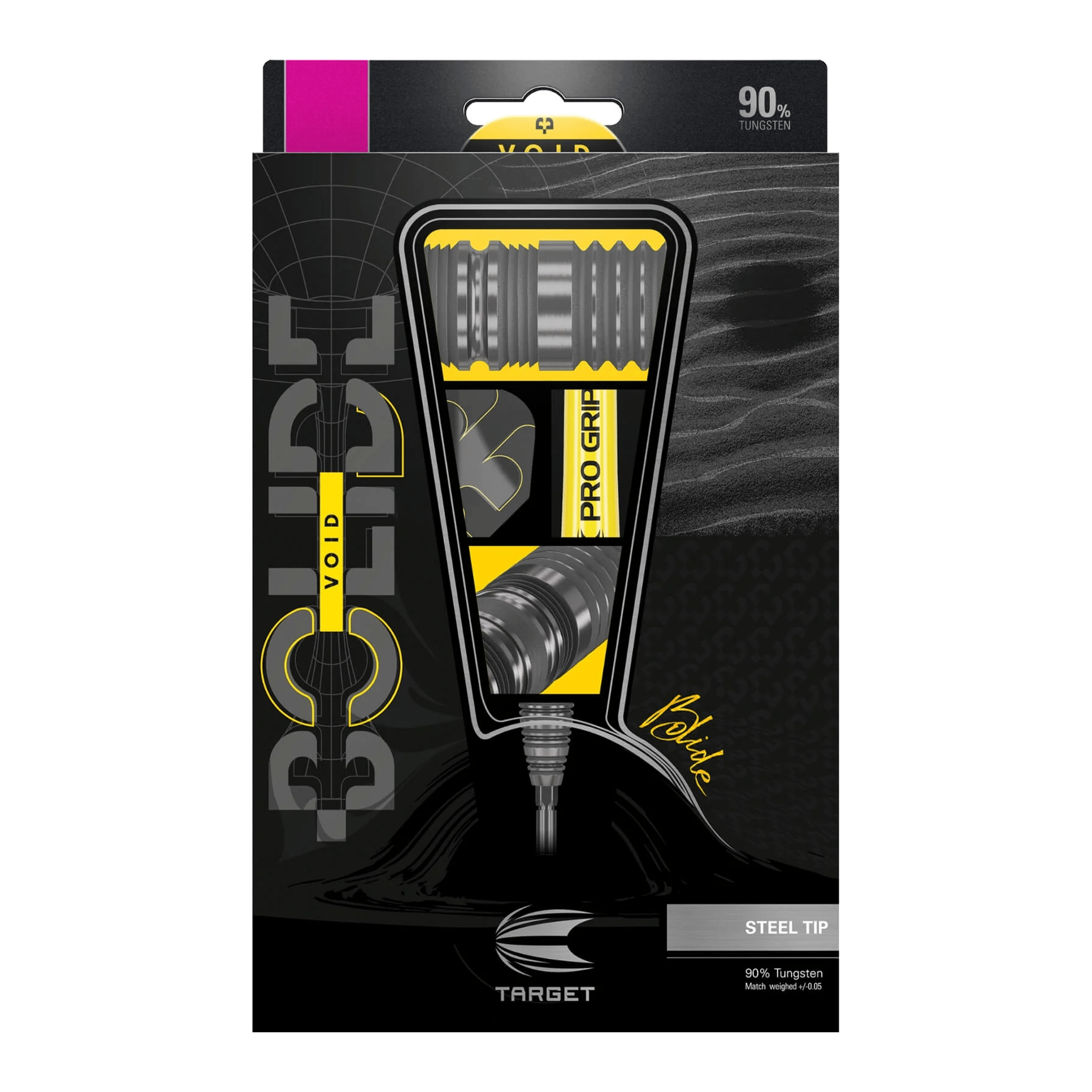 Target Bolide Void 02 Swiss Point - 90% Tungsten Steel Tip Darts Darts