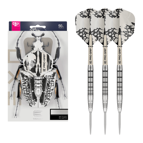 Target Exo 02 Swiss Point - 90% Tungsten Steel Tip Darts 22 Grams Darts