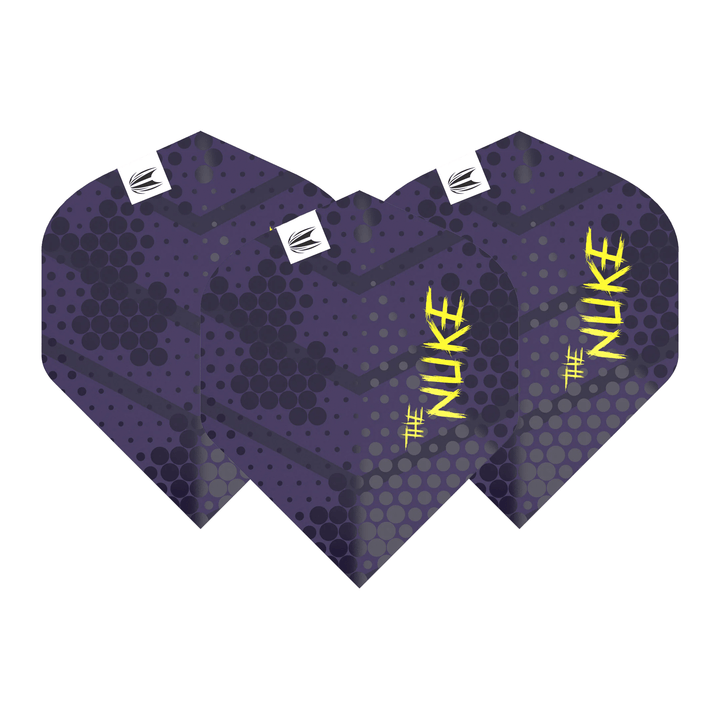 Target Luke Littler  - Pro Ultra Dart Flights No. 2 / Purple Flights & Shafts