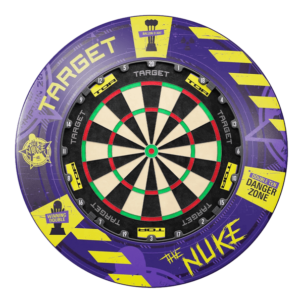 Target Luke Littler World Champion Edition Dartboard & Surround Bundle Boards
