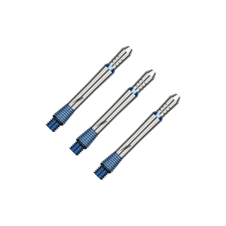Target Phil Taylor Power Gx2 - Titanium Dart Shafts Intermediate (40.4mm) / Silver Flights & Shafts