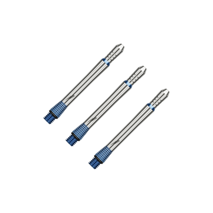 Target Phil Taylor Power Gx2 - Titanium Dart Shafts Medium (46.7mm) / Silver Flights & Shafts
