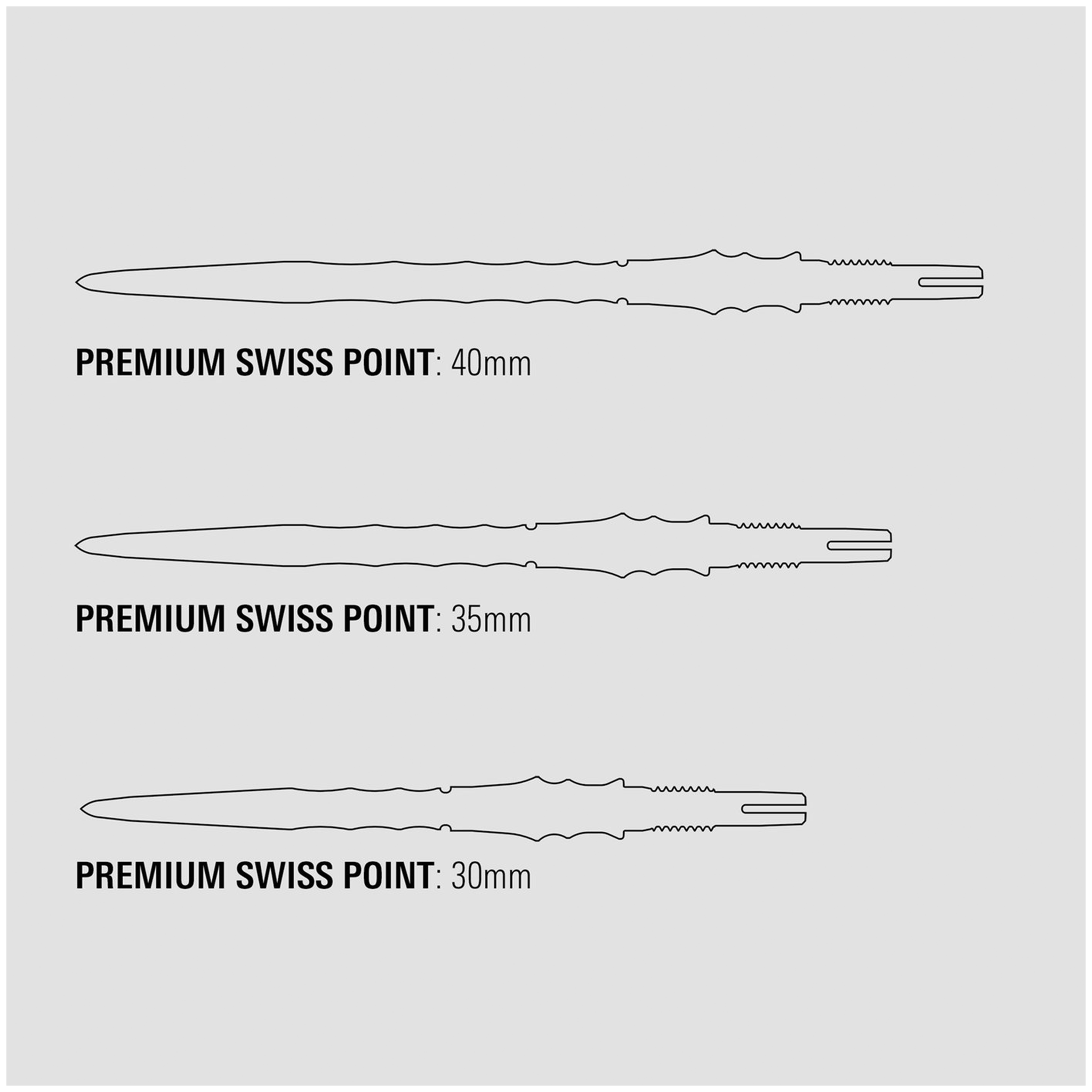 Target Premium - Swiss Dart Points Dart Points