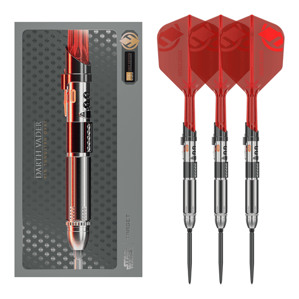 Target Star Wars Darth Vader Lightsaber First Edition Swiss Point - 95% Tungsten Steel Tip Darts 24 Grams Darts