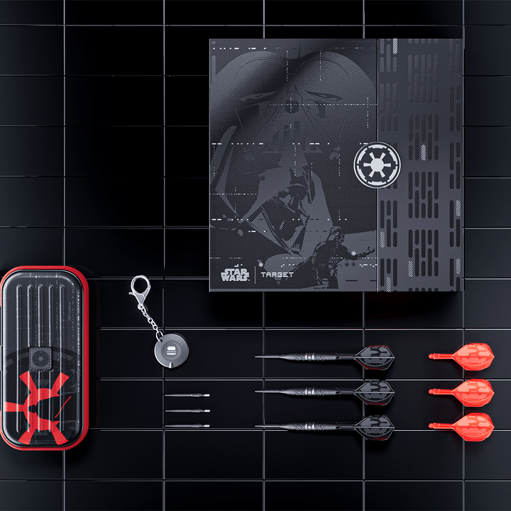 Target Star Wars Darth Vader Swiss Point - 95% Tungsten Steel Tip Darts Darts