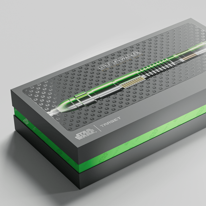 Target Star Wars Luke Skywalker Lightsaber First Edition Swiss Point - 95% Tungsten Steel Tip Darts 24 Grams Darts