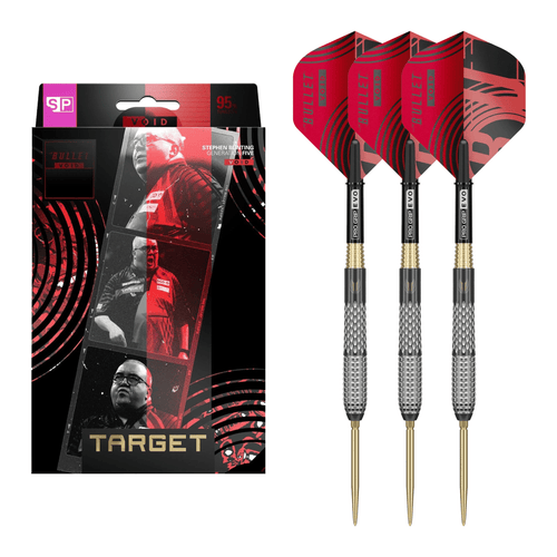 Target Stephen Bunting Gen 5 Void Swiss Point - 95% Tungsten Steel Tip Darts Darts